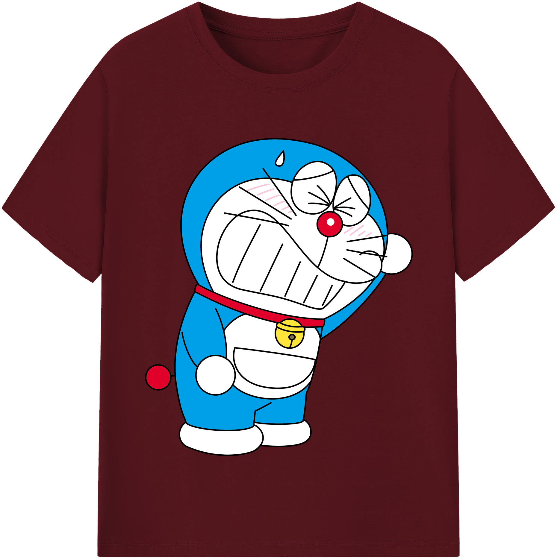 （画像用） ドラえもん Doraemon 綿100％半袖Tシャツ（フロントプリント）